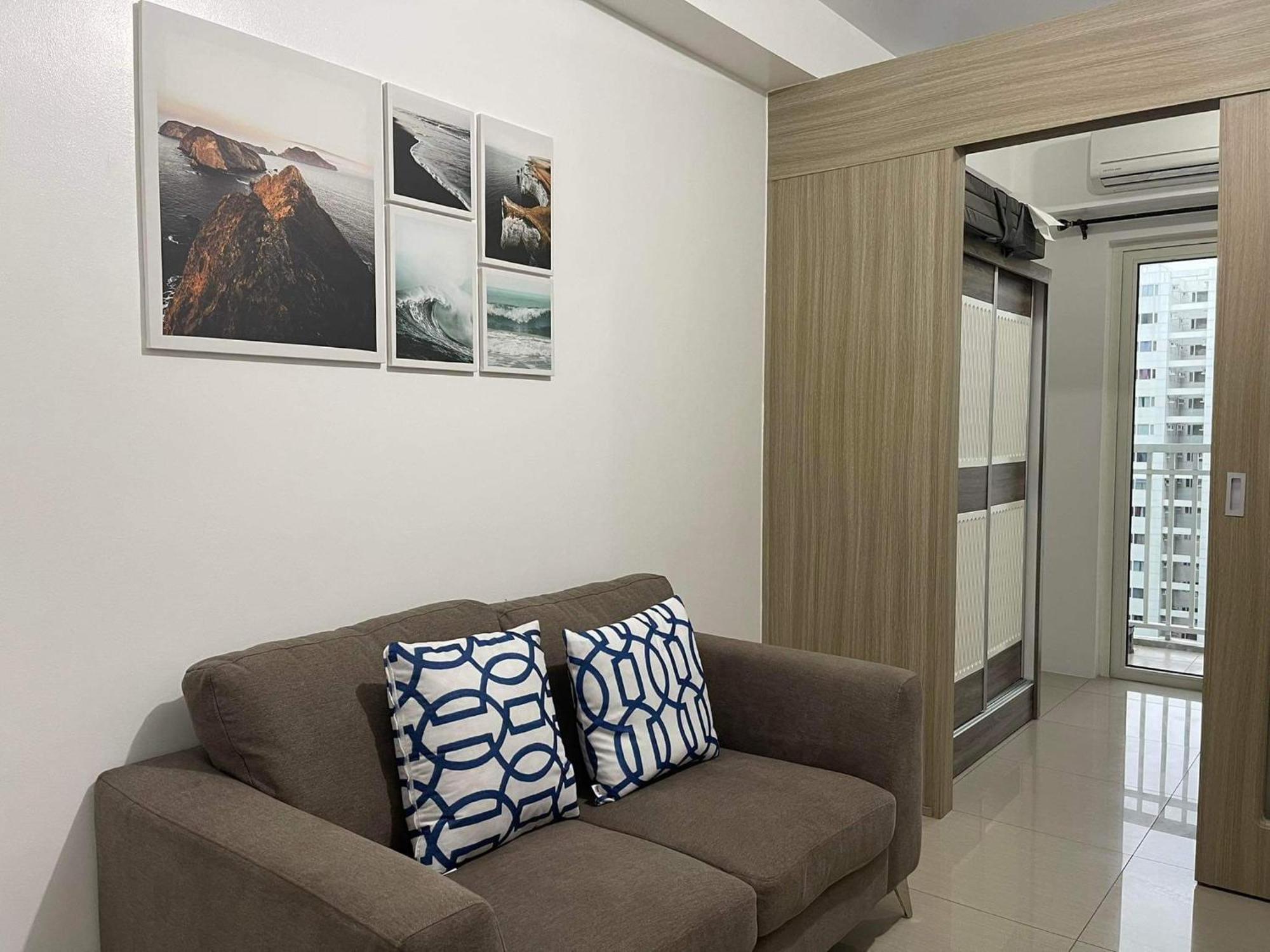 Shore 1 & 3 Residences Moa 1Br With Balcony By Darpm Manila Dış mekan fotoğraf