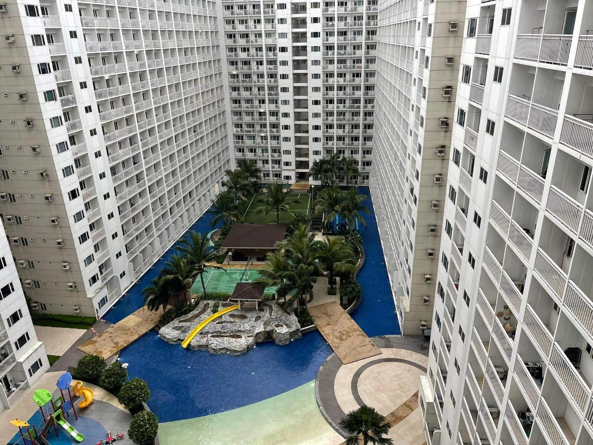 Shore 1 & 3 Residences Moa 1Br With Balcony By Darpm Manila Dış mekan fotoğraf