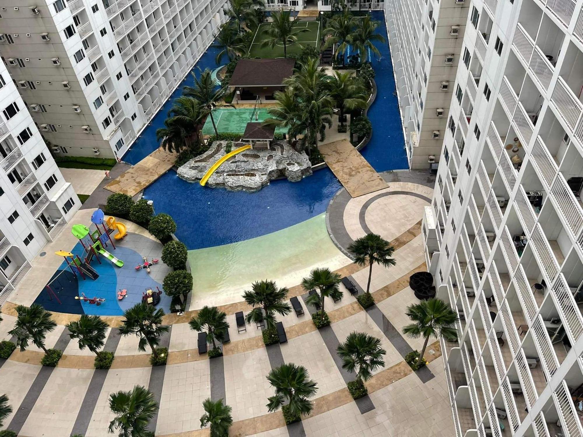 Shore 1 & 3 Residences Moa 1Br With Balcony By Darpm Manila Dış mekan fotoğraf