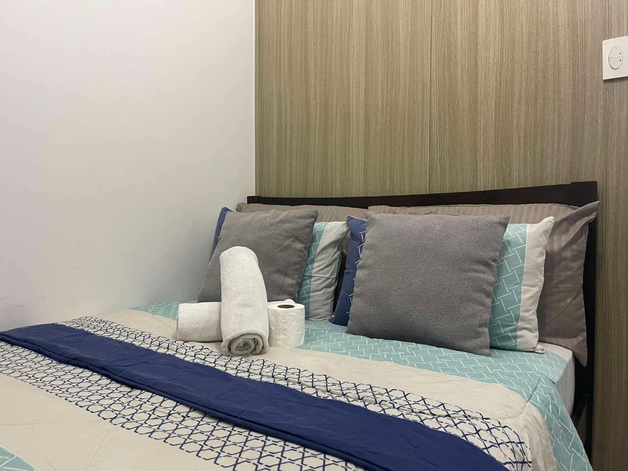 Shore 1 & 3 Residences Moa 1Br With Balcony By Darpm Manila Dış mekan fotoğraf